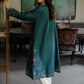 TEAL EMBROIDERED KURTA