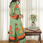 MINT PRINTED KURTA-SET