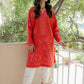 RED AARI KURTA