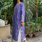 VIOLET EMBROIDERED KURTA