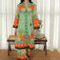 MINT PRINTED KURTA-SET