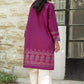 AUBERGINE EMBROIDERED KURTA