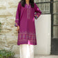 AUBERGINE EMBROIDERED KURTA